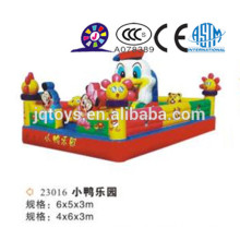 JQ23016 Diapositivas inflables para la venta, juguete inflable, diapositiva gigante inflable con el carril doble